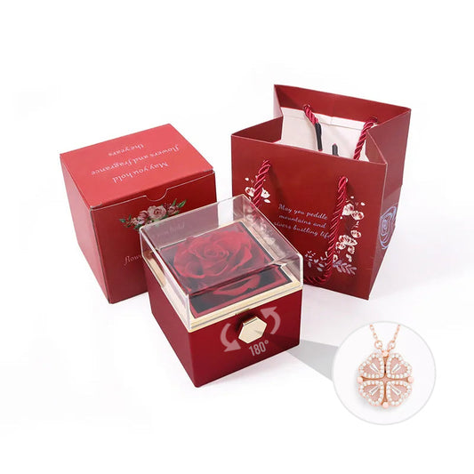 Boîte Cadeau Rose Éternelle